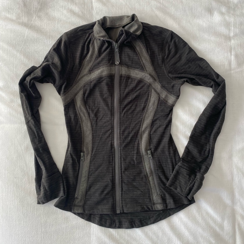 lululemon athletica Black Zip-Up Jacket